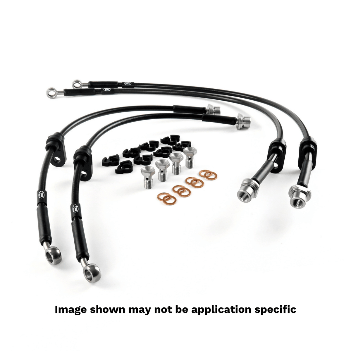 HEL Performance Brake Lines for BMW 1 Series E88 120i 2007-, Stainless Steel Braided