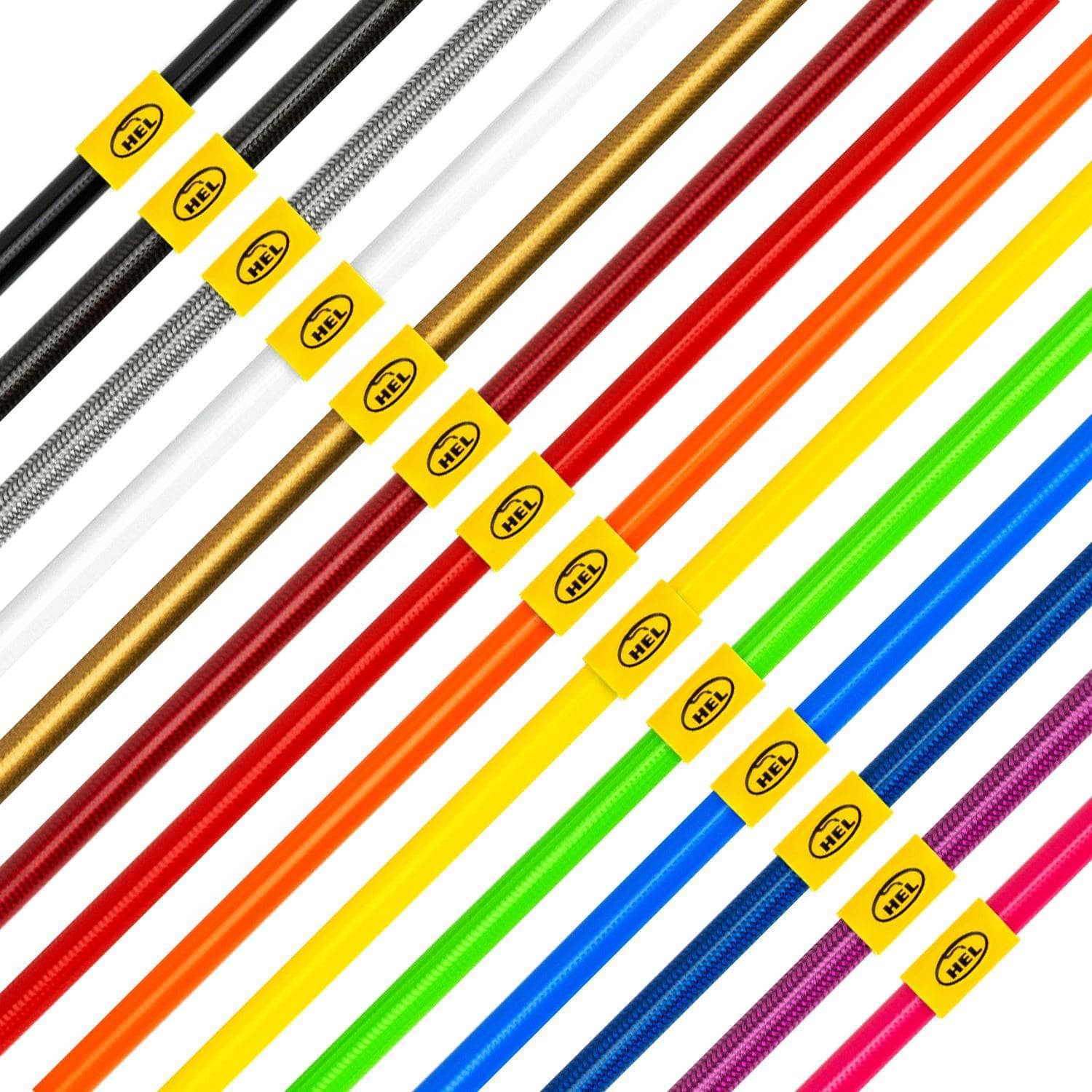 HEL Performance Brake Lines for BMW 2500, Stainless Steel Braided