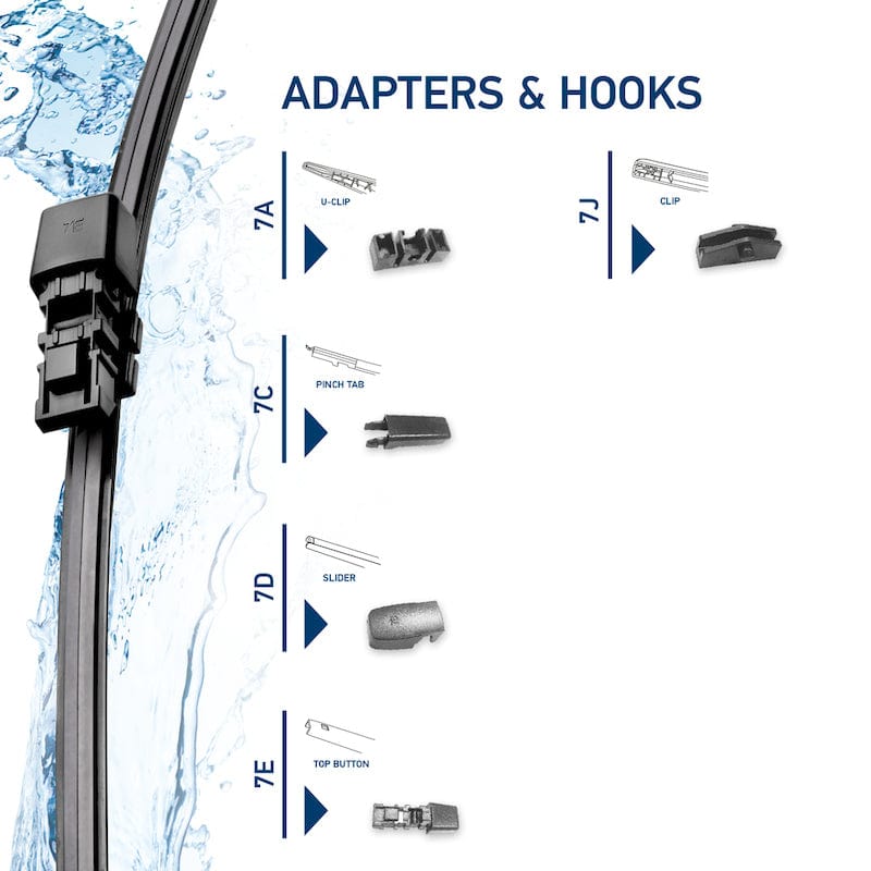 Hella Back Glass Wiper Blade 13in - Single