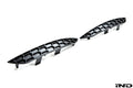 Acexxon B9 A5 / S5 Pre-Facelift Rear Reflector Insert Set - Honeycomb