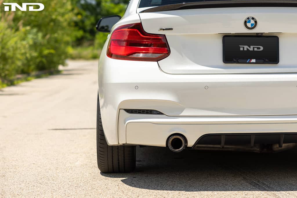 Acexxon F22 2-Series M-Sport Rear Reflector Insert Set - Honeycomb