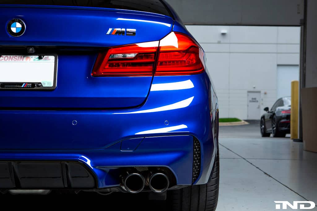 Acexxon F90 M5 Rear Reflector Insert Set - Honeycomb