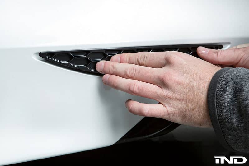 Acexxon MK7 Golf GTI Rear Reflector Insert Set - Honeycomb