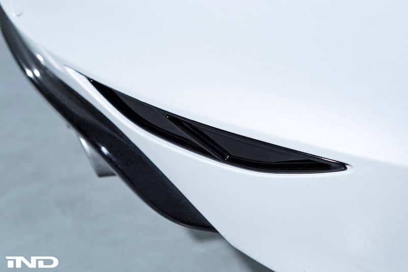 Acexxon MK7 Golf R Rear Reflector Insert Set - Diagonal Slat