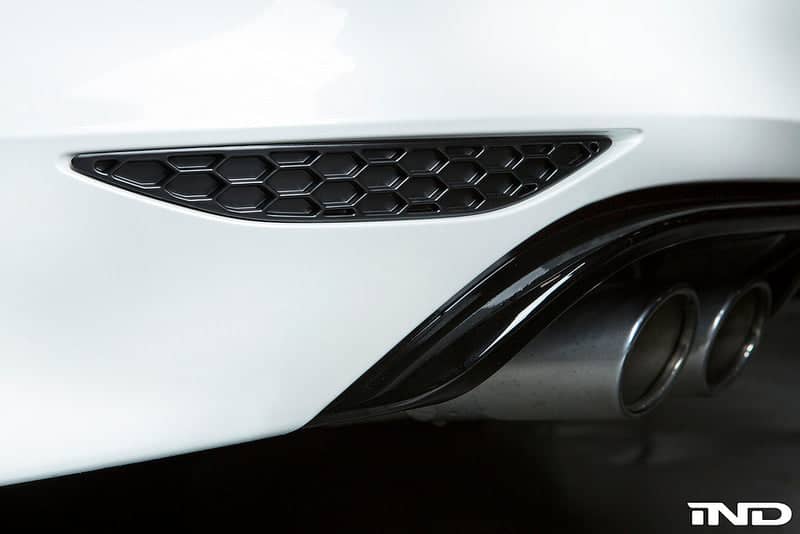 Acexxon MK7 Golf R Rear Reflector Insert Set - Honeycomb