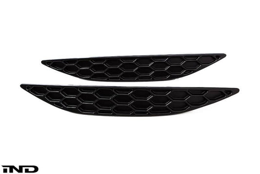 Acexxon MK7 Golf R Rear Reflector Insert Set - Honeycomb