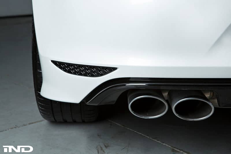 Acexxon MK7 Golf R Rear Reflector Insert Set - Honeycomb