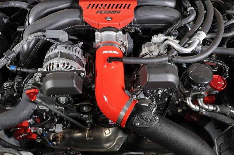 PERRIN Inlet Hose - Red 2022-2026 Subaru BRZ / Toyota GR86