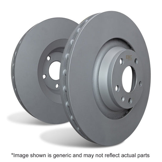 EBC Standard Rear Rotors - 2017-2026 Subaru BRZ / Toyota GT/GR86 (Factory Brembo)
