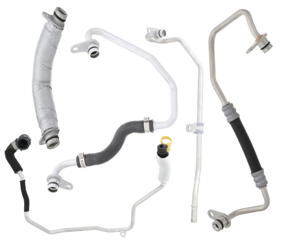 BMW G11/G12 740i Turbocharger Coolant & Oil Line Refresh Kit OEM