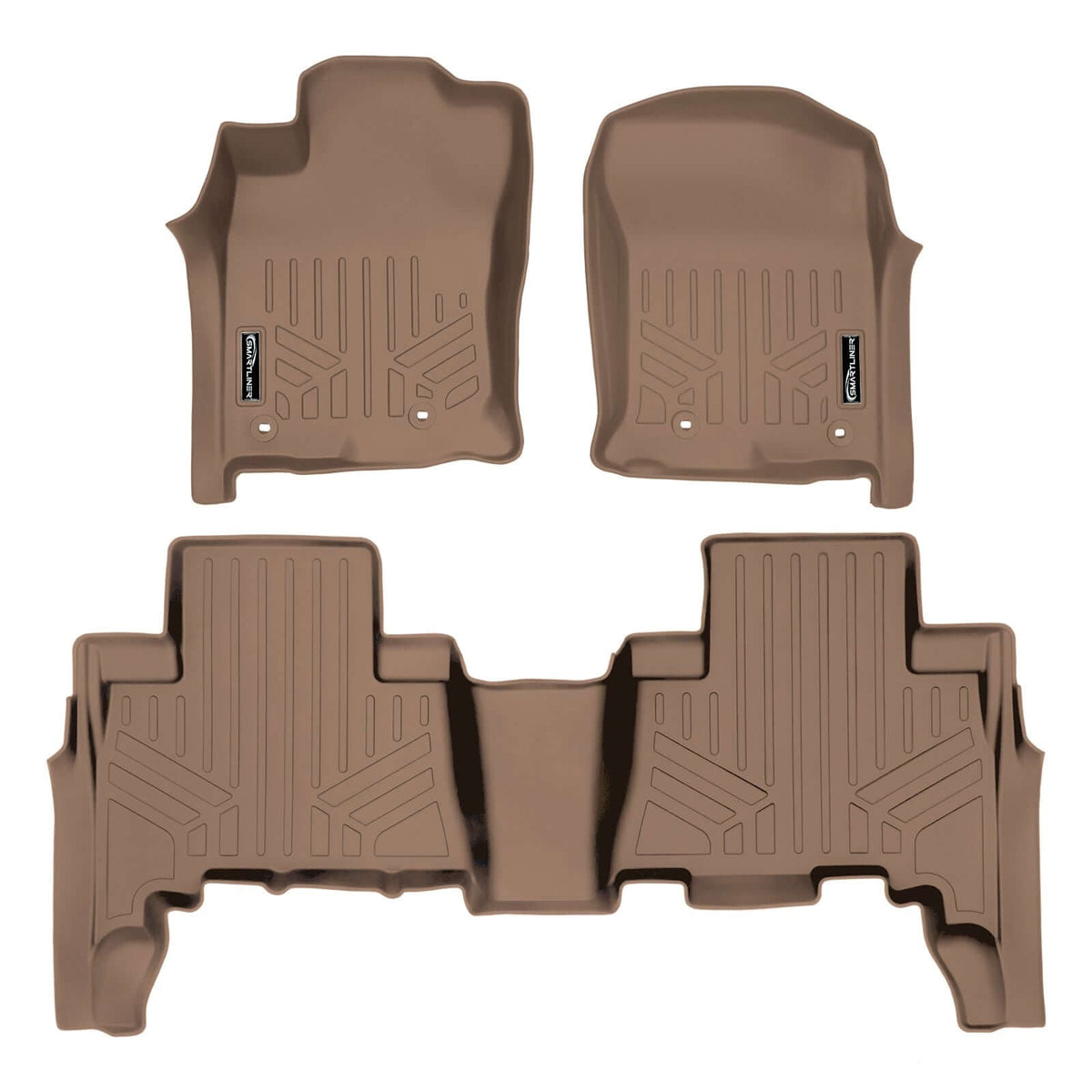 SMARTLINER Custom Fit Floor Liners For 2013-2024 Toyota 4Runner (5 Passenger without Sliding Rear Tray)