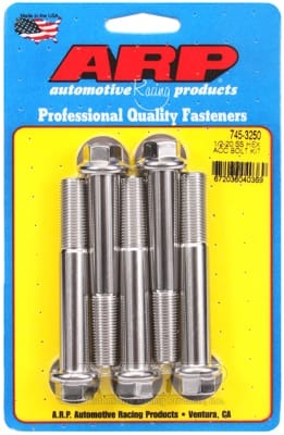 ARP 1/2-20 x 3.250 SS Hex Bolts (Set of 5)