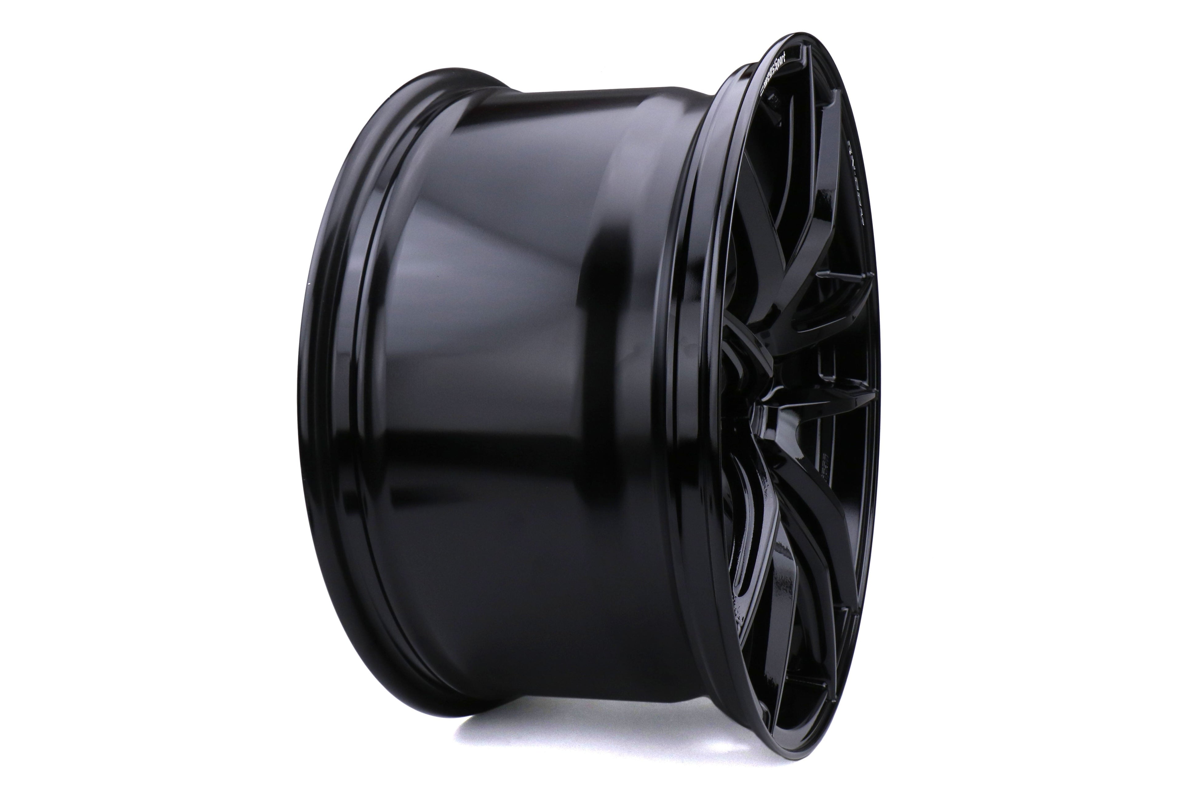 WedsSport RN-55M Gloss Black 19x10 +40 5x112 (Single Wheel) - 2020-2023 Toyota GR Supra