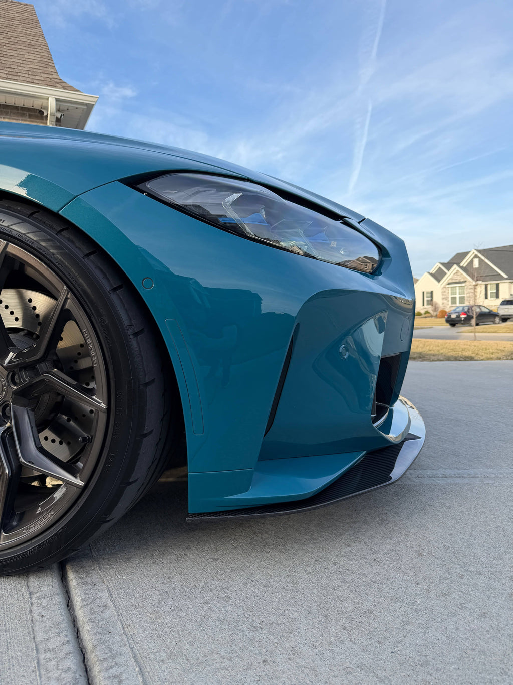 G8X Dry Carbon Fiber V3 Front Splitter
