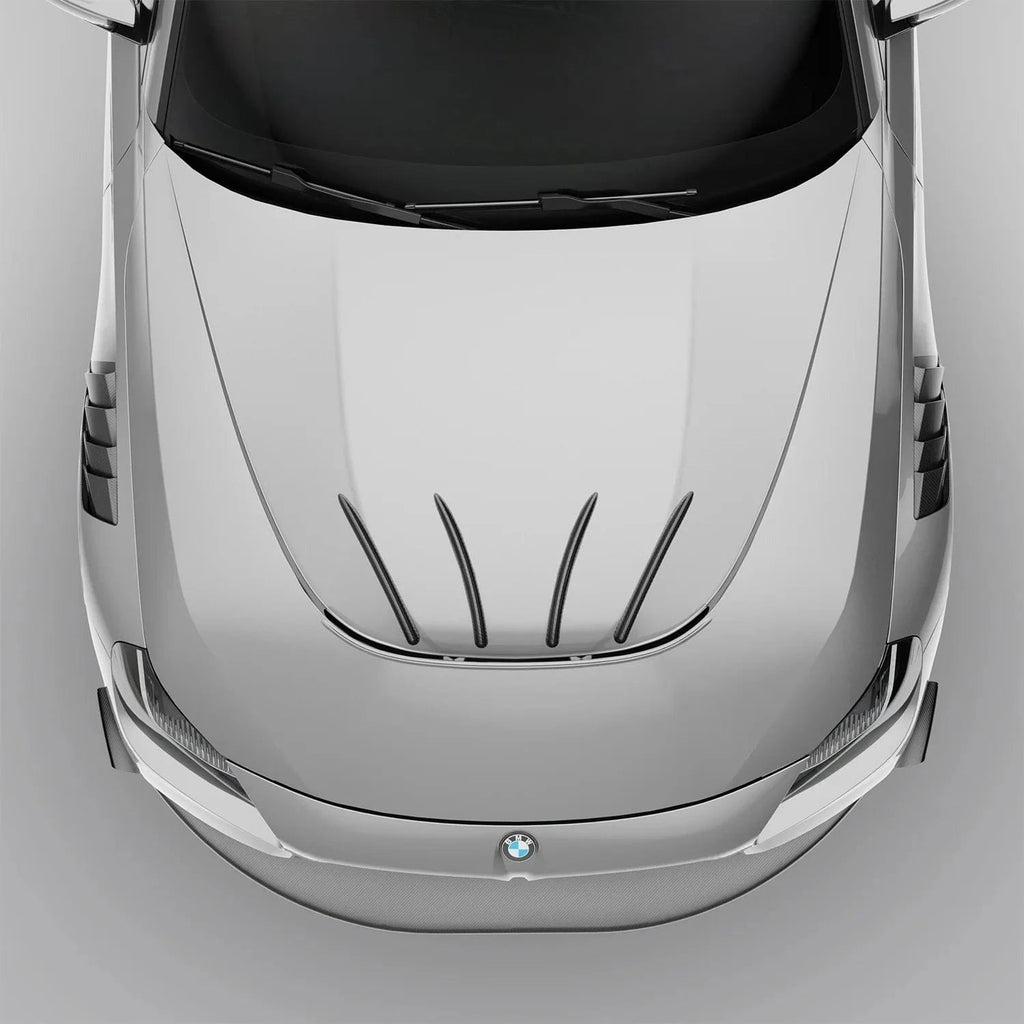 Revozport BMW M2 G87 Carbon Fiber Hood Strakes