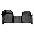 SMARTLINER Custom Fit Floor Liners For 2015-2026 Ford F-150 Regular Cab, No 4x4 Shifter, Vinyl Flooring with 1st Row Bench Seat with Over The Hump Coverage