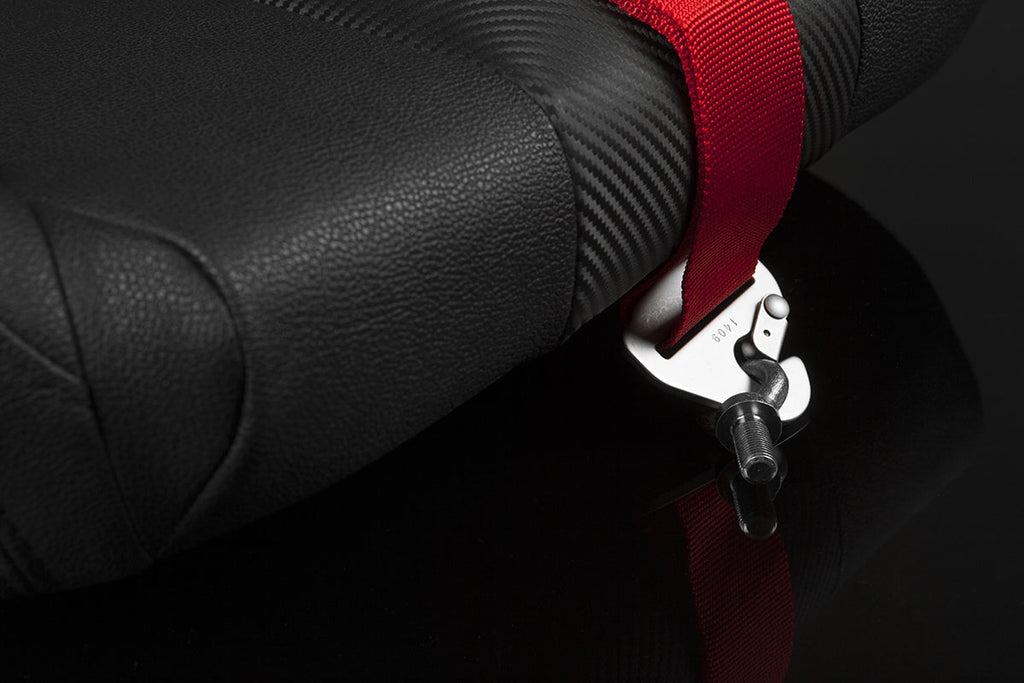 Braum 5 Point 3inch SFI Approved Racing Harness - Red Each - Universal