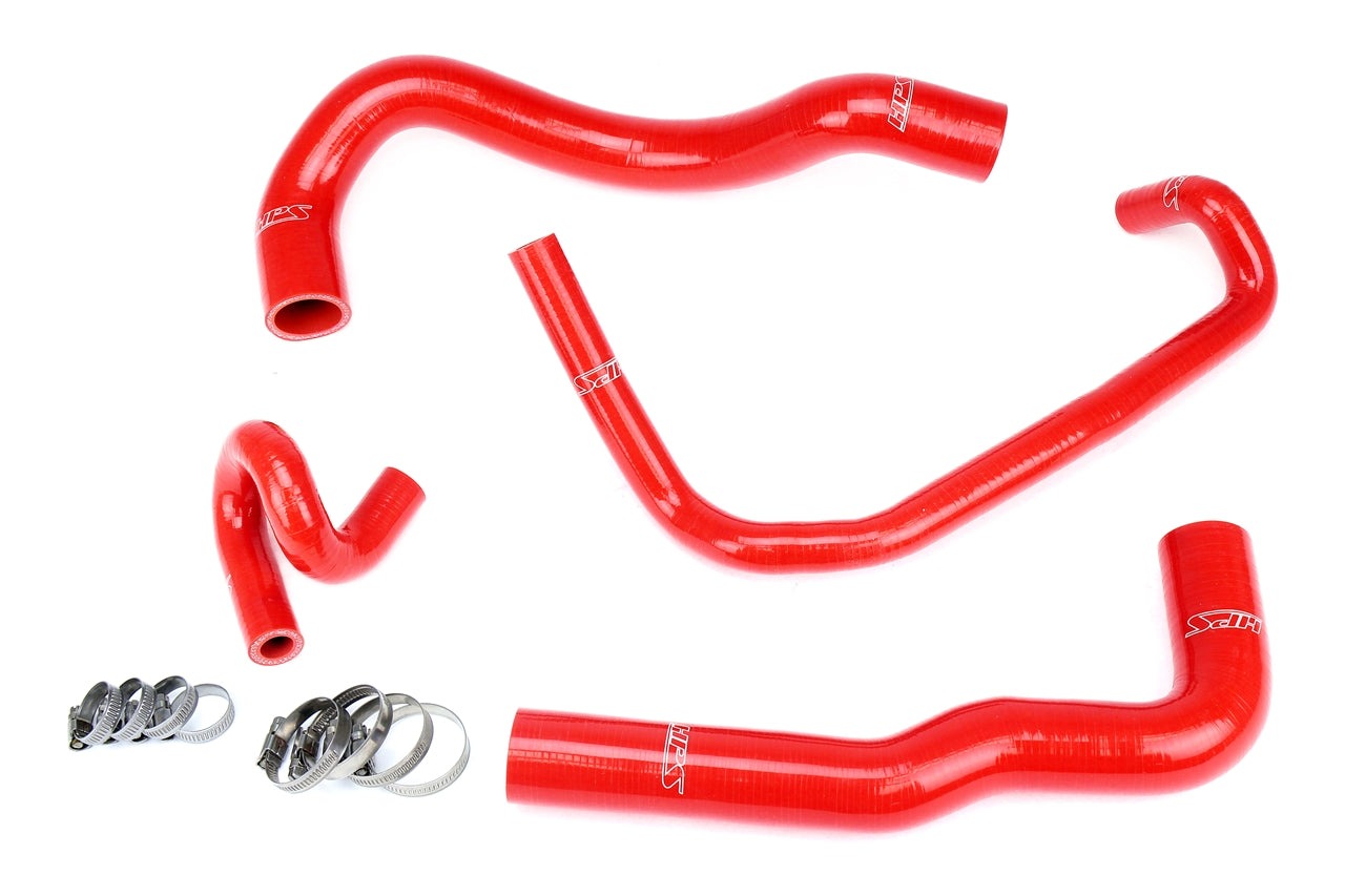 HPS Silicone Radiator and Heater Coolant Hose Kit 01-05 Lexus IS300 with 1JZ-GTE VVT-i from JZS170 Toyota Crown Swap, 57-1960