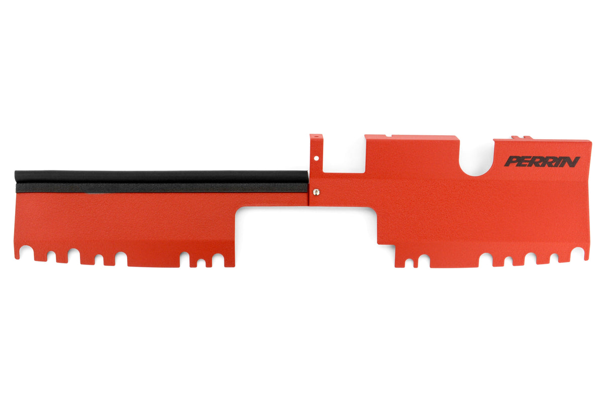 PERRIN Radiator Shroud (Red) - 2015-2021 Subaru WRX / STI