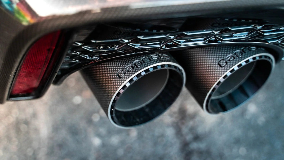 Capristo ECE Valved Exhaust w/ Carbon Tips (OE Actuators) - Audi / C8 / RS6 / RS7