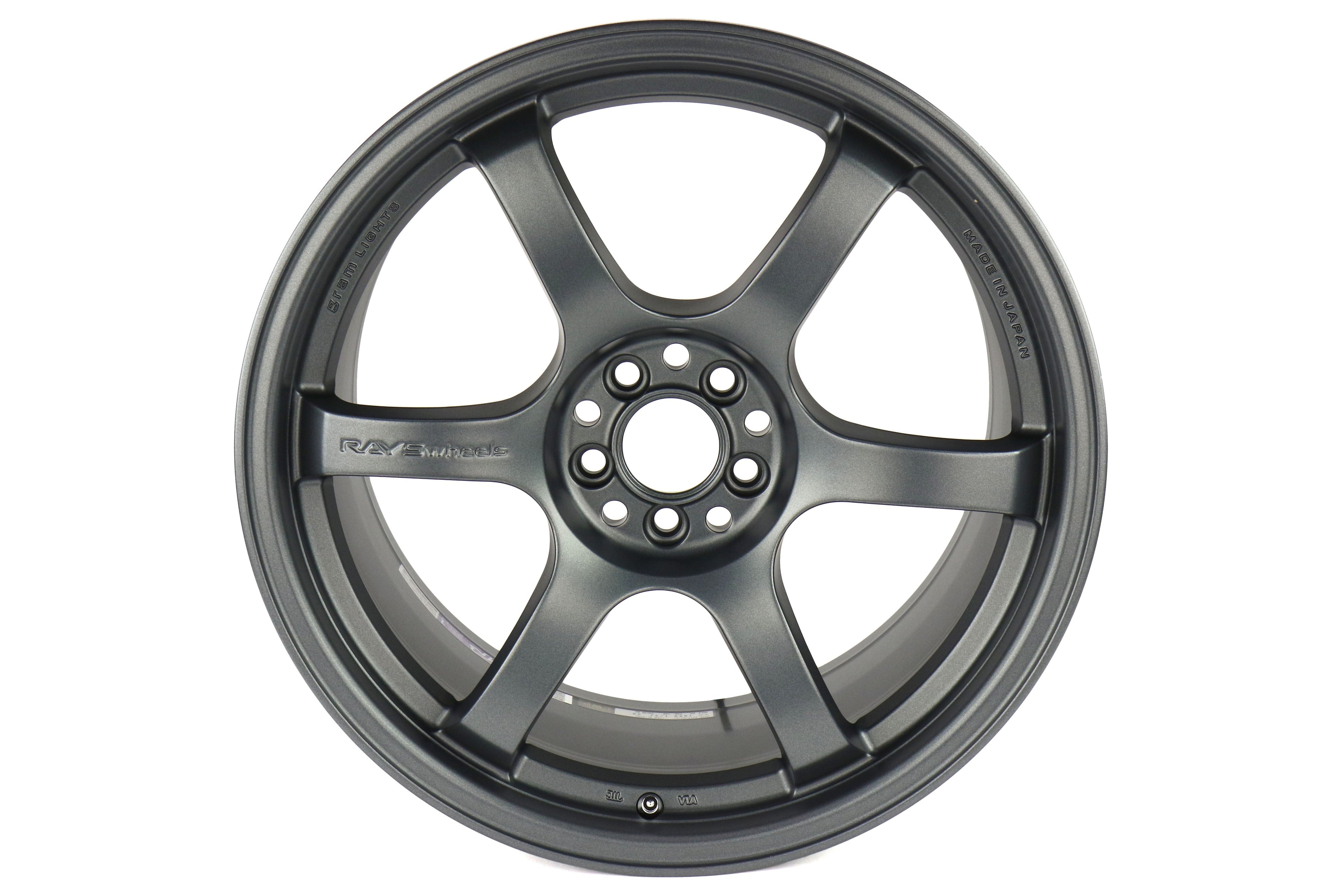 Rays Gram Lights 57DR Gun Blue 18x9.5 +38 5x100 (Single Wheel) - 2013-2023 Subaru BRZ / Scion FR-S / Toyota GR86 / 2014-2018 Subaru Forester