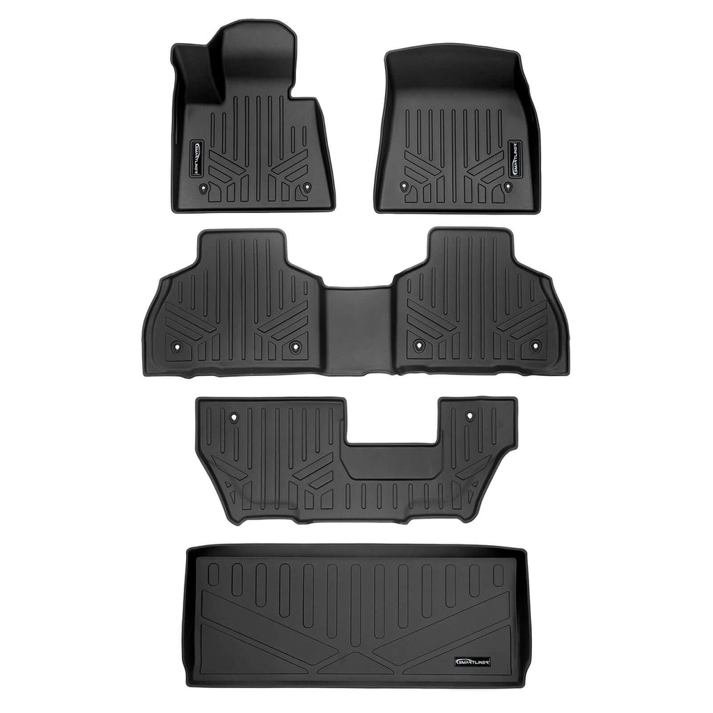 SMARTLINER Floor Liners for 2021-2026 BMW Alpina XB7 (2nd Row Bench)