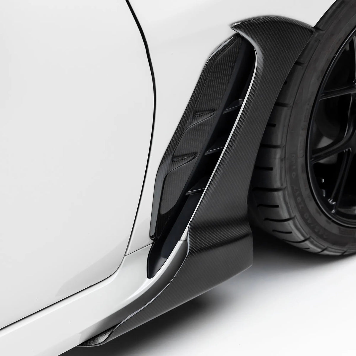 Compressive Tuning Black Series 2-Piece Carbon Fiber Fender Expansion Kit - 2022-2026 Subaru BRZ