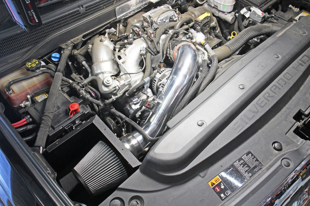 HPS Cold Air Intake Kit with Heat Shield GMC 2017-2019 sierra 2500 HD 6.6L V8 Duramax Diesel Turbo L5P