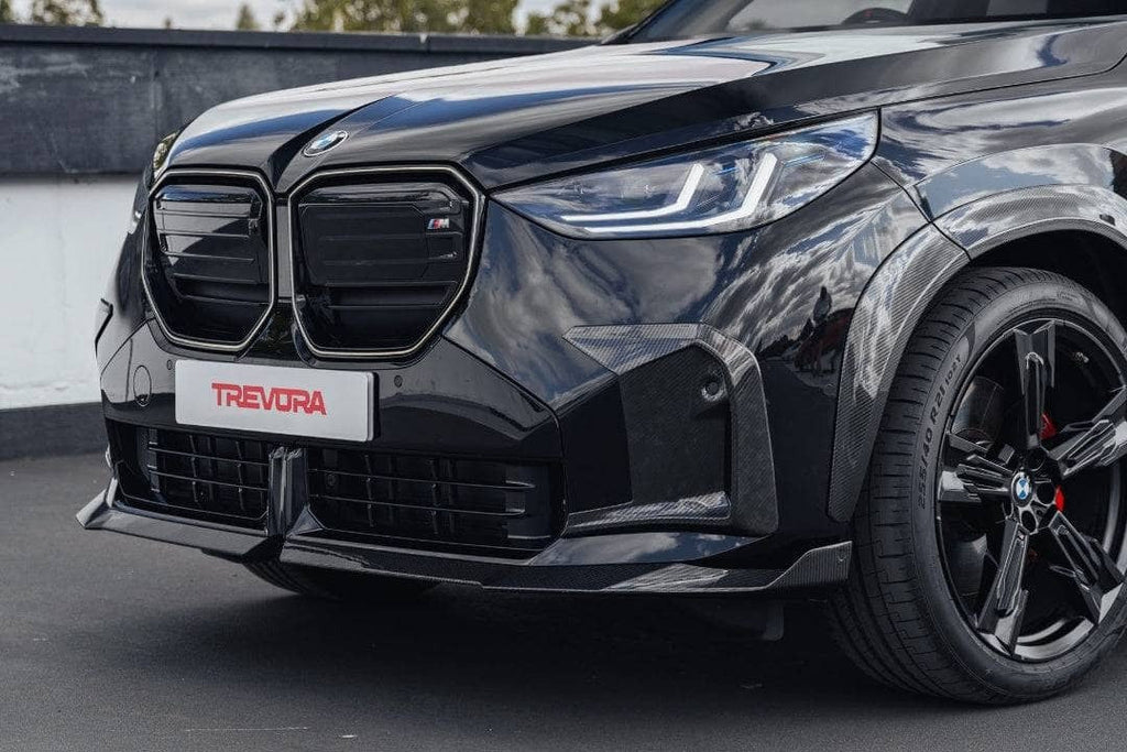 Trevora BMW G45 X3 M-Sport PR-1 Carbon Front Canard Trims