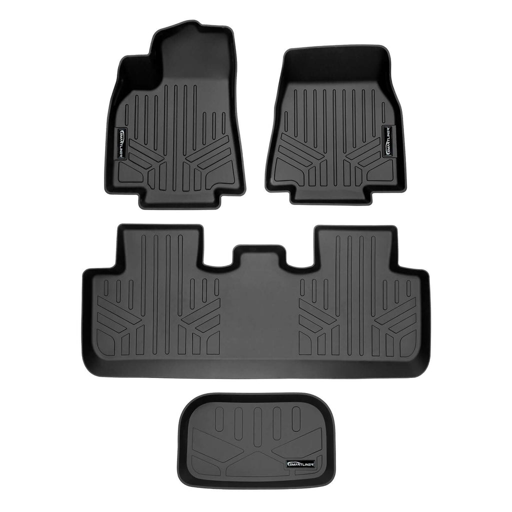 SMARTLINER Floor Liners for 2020-2025 Tesla Model Y (5 Passenger)