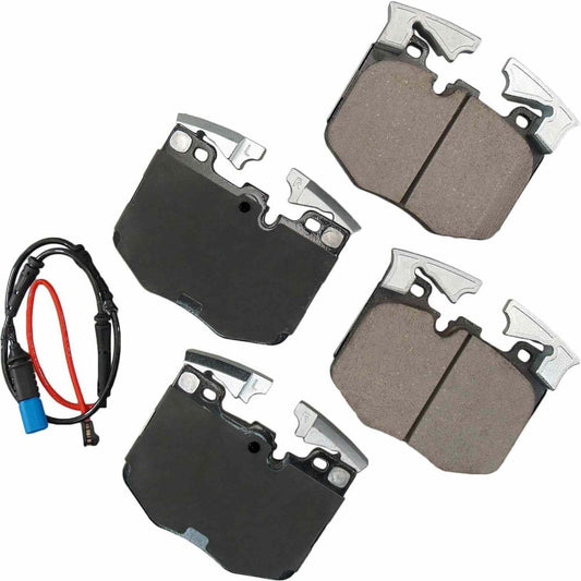 BMW G02 X4 M40i Front Ceramic Brake Pad Set By Akebono 34116889570
