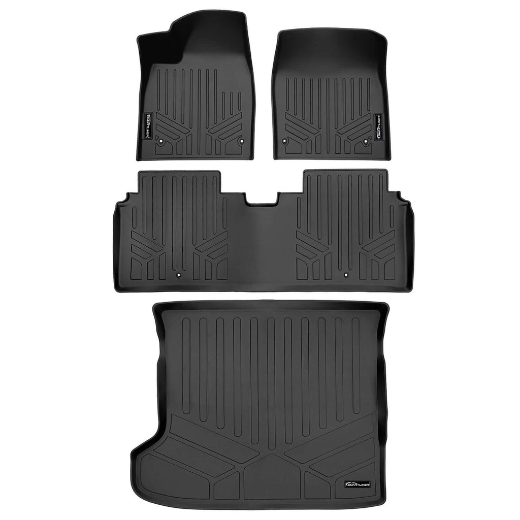 SMARTLINER Floor Liners for 2022-2024 Kia EV6 (1st Row Power Seats)