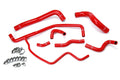 HPS Red Reinforced Silicone Radiator + Heater Hose Kit Coolant Dodge 11-17 Charger 3.6L V6