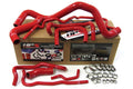 HPS Red Reinforced Silicone Radiator Hose Kit Coolant Volkswagen 99-06 Golf Mk4 1.8T Turbo Left Hand Drive