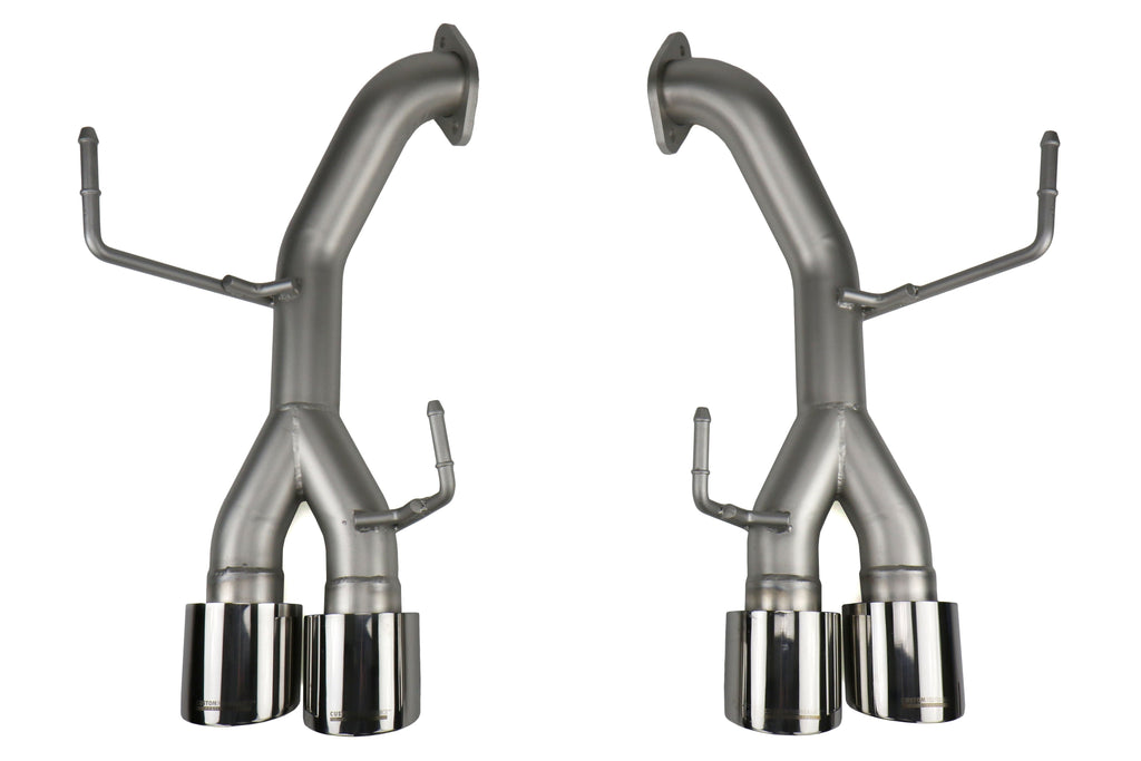 CP-E Austenite Axle Back Muffler Delete - 2015-2021 Subaru WRX / STI