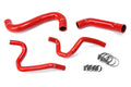 HPS Red Reinforced Silicone Radiator + Heater Hose Kit Subaru 2002 Impreza 2.5L Non Turbo Left Hand Drive