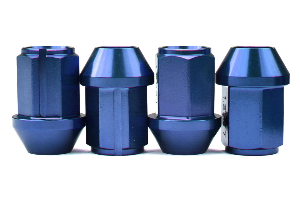 Project Kics Project Leggdura Racing Blue Lug Nuts 12x1.25 - Universal