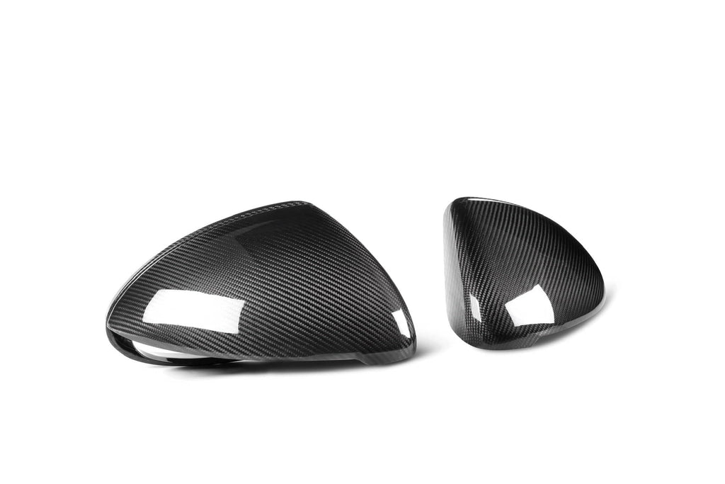 Cayenne 958.2 OEM Style Dry Carbon Fiber Mirror Cap With or Without Lane Assist