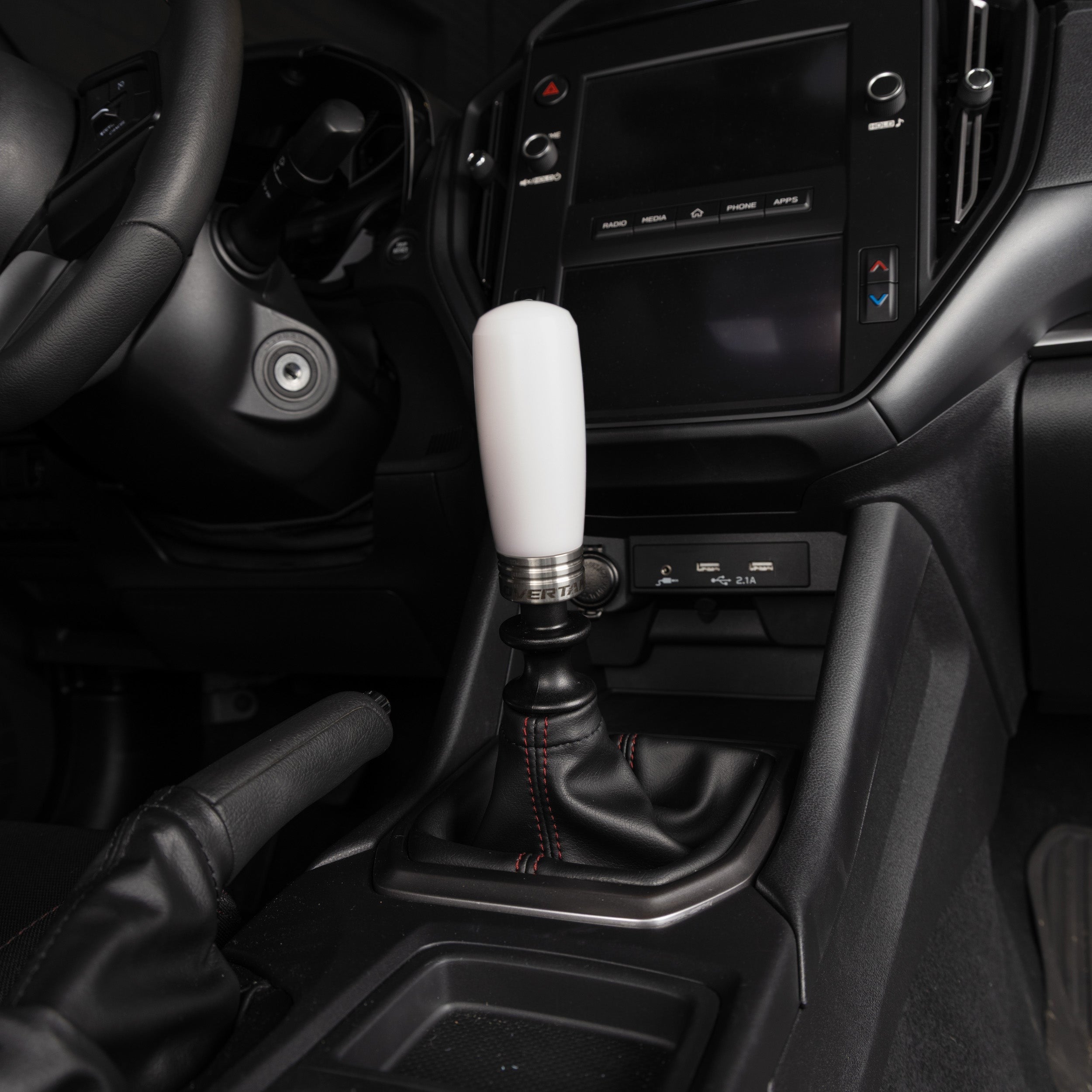 OVERTAKE ModKnob Weighted Delrin Shift Knob - Tall - Subaru Manual Transmission