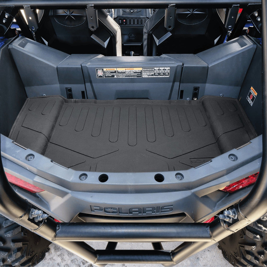 SMARTLINER Rugged Rubber Bed Mat Liner Compatible With 2020-2026 Polaris RZR Trail/Trail S