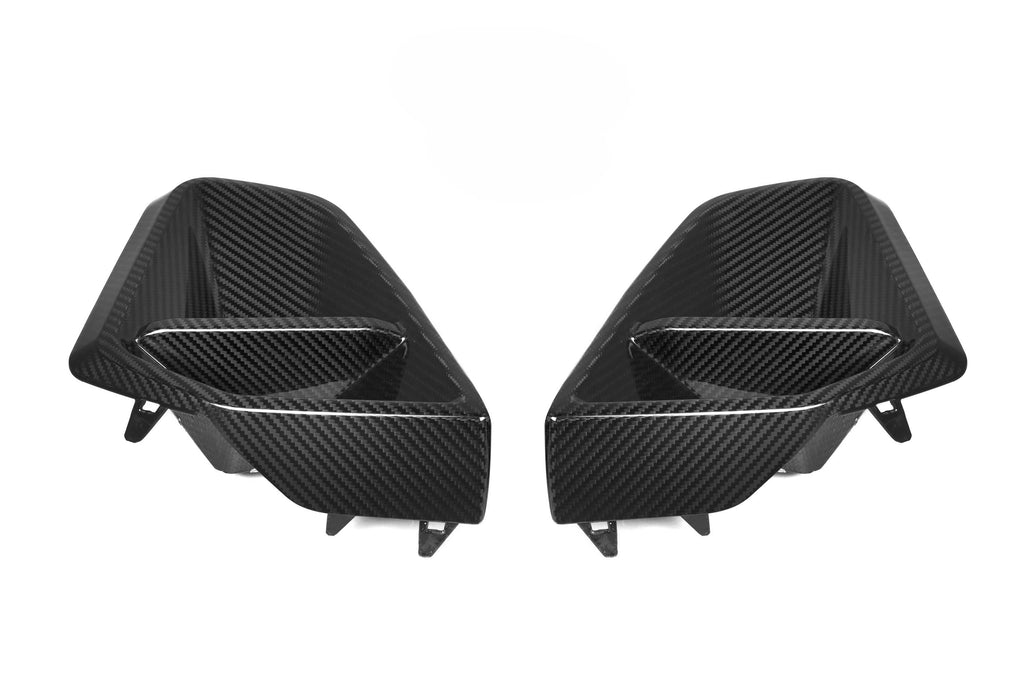 G05 X5 LCI SQ Style Dry Carbon Front Air Ducts