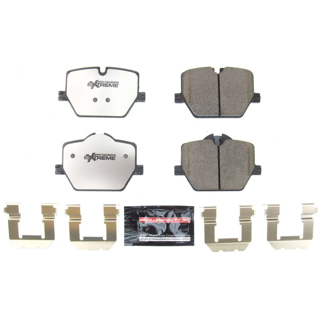 Power Stop Z26 Street Performance Carbon-Fiber Ceramic Brake Pads Rear - 2020+ Toyota Supra