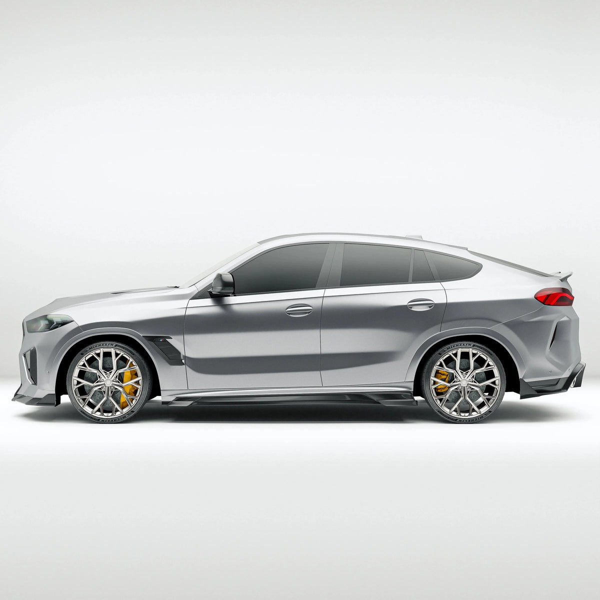 Revozport Carbon Fiber Side Skirts for BMW X6M F96 LCI (2023+)