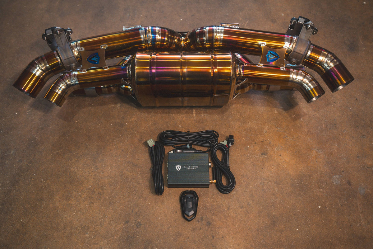 Valvetronic Valved Sport Exhaust System for Porsche 992 Carrera / Turbo
