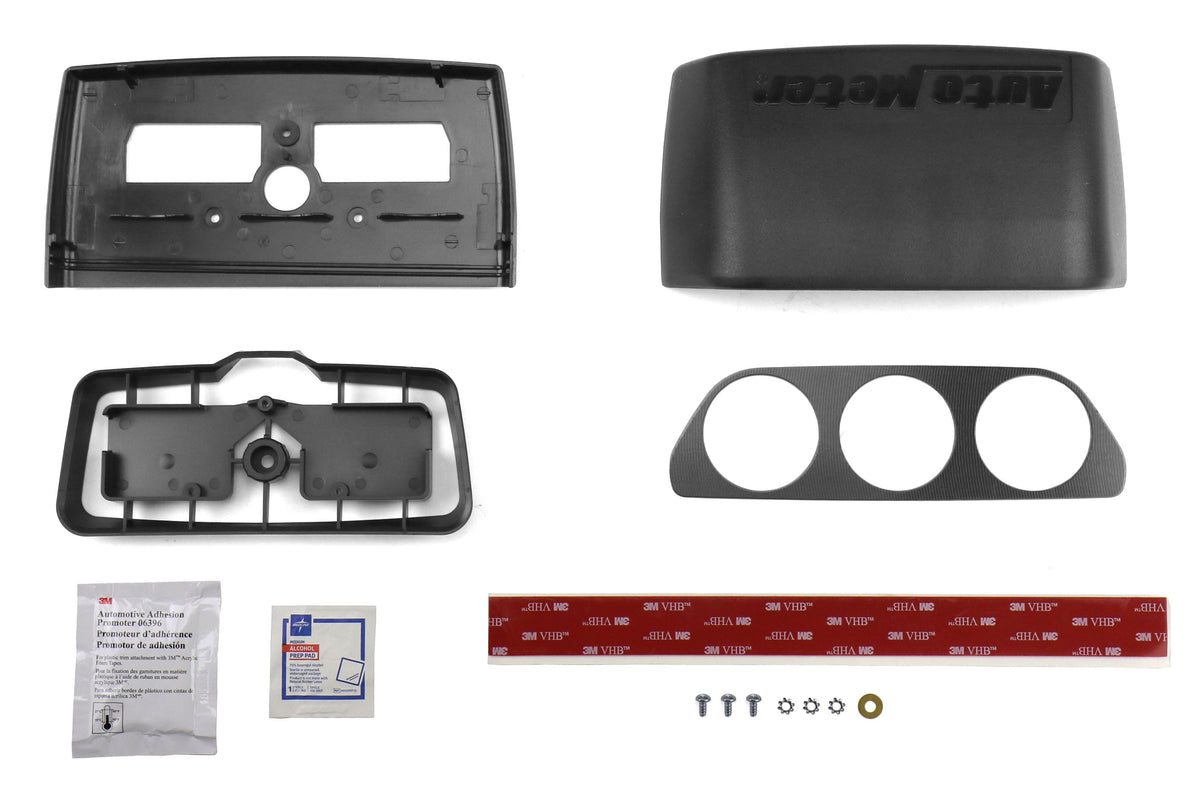 AutoMeter Direct Fit Dash Top Triple Gauge Pod - Universal