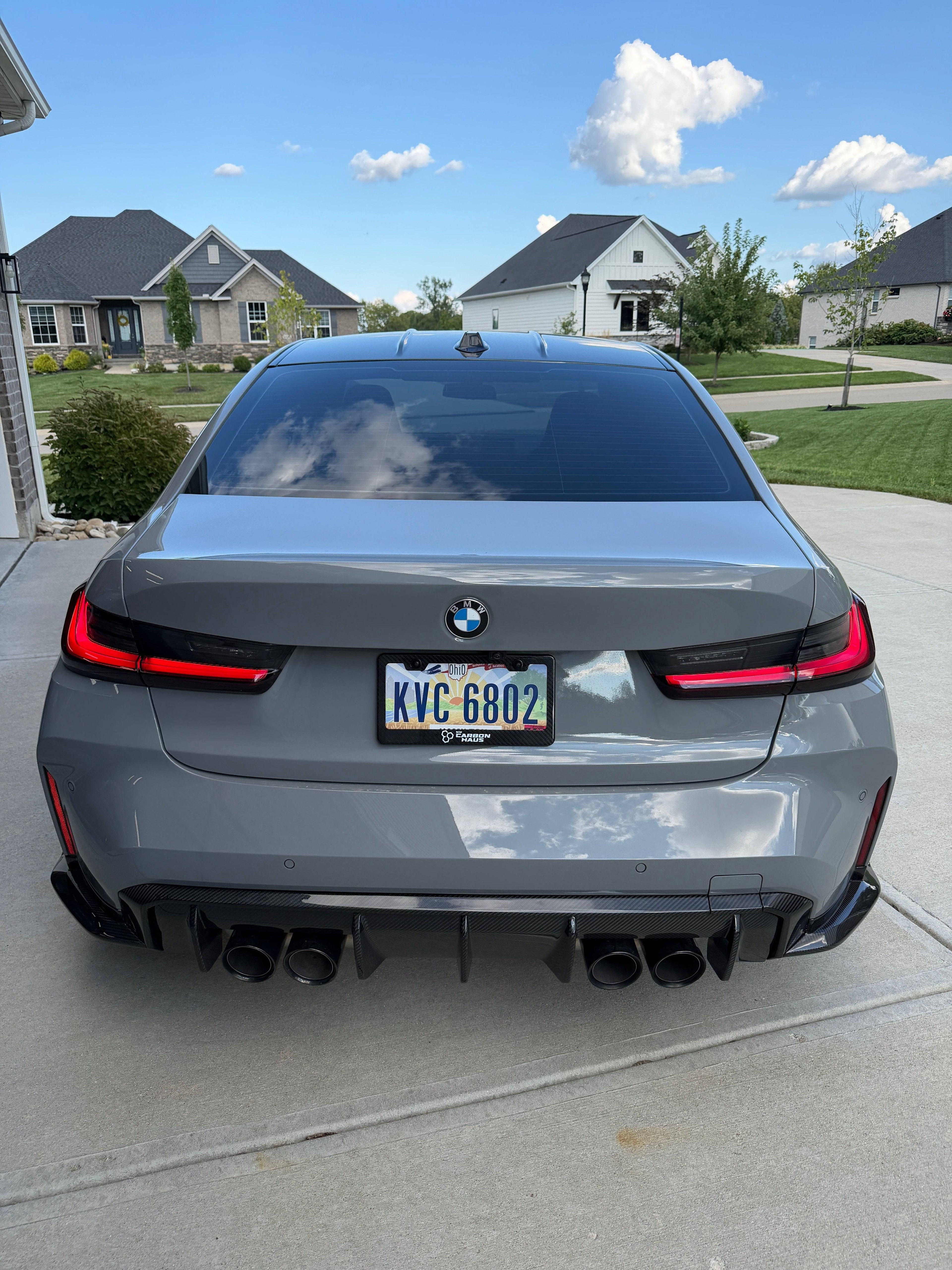 G8X Carbon Fiber Upper Diffuser Trim