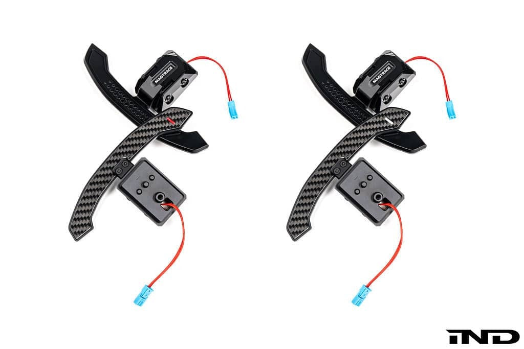JQ Werks / MadTrace BMW G-Chassis Clubsport Magnetic Shift Paddle Set - Carbon V3