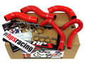 HPS Reinforced Red Silicone Radiator + Heater Hose Kit Coolant Mazda 94-97 Miata 1.8L