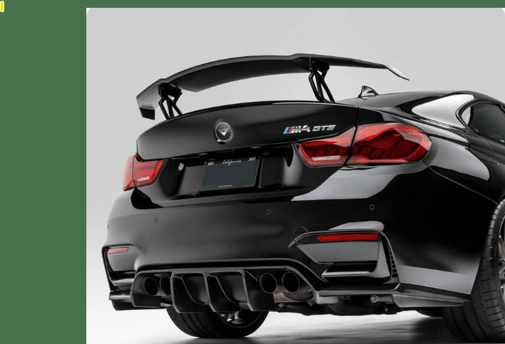 Vorsteiner BMW F8X M3/M4 VRS/EVO PROGRAM (2014 - 2018) VRS GTS Aero Rear Diffuser Carbon Fiber PP 2x2 Glossy