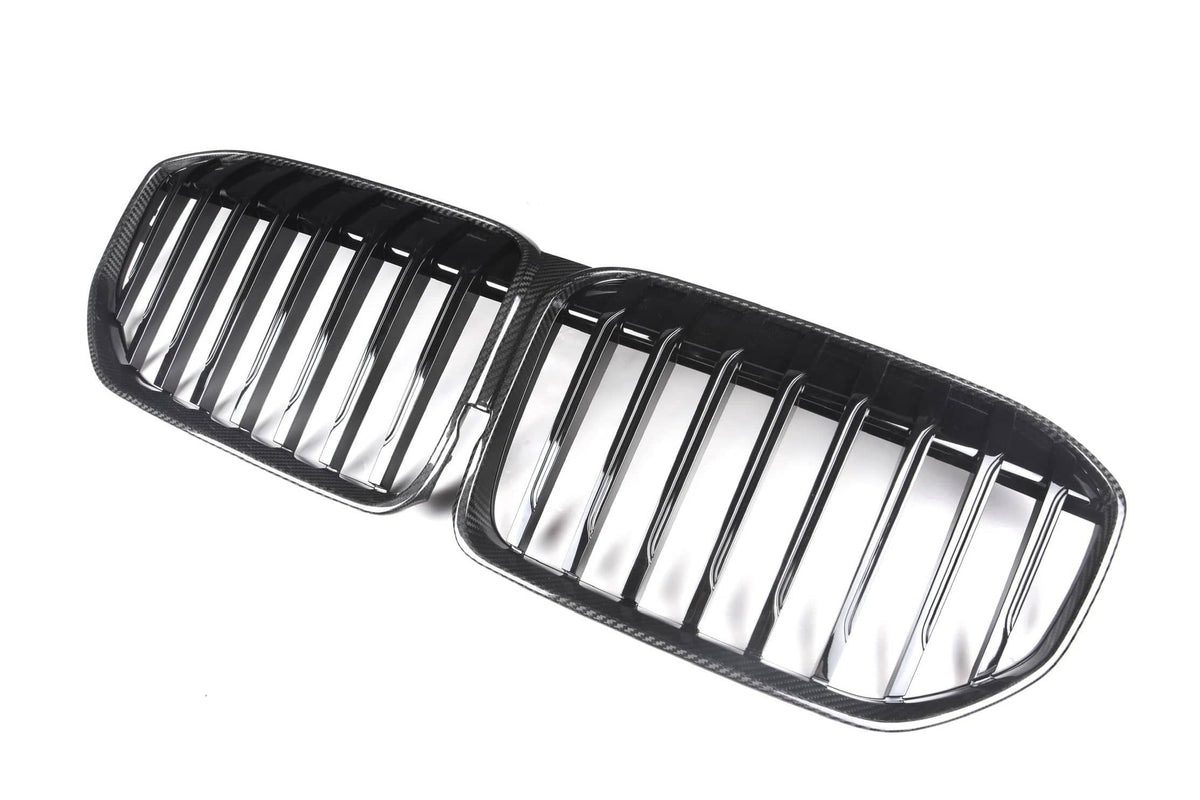 7 series G11/G12 LCI Single Slat Dry Carbon Fiber Grill